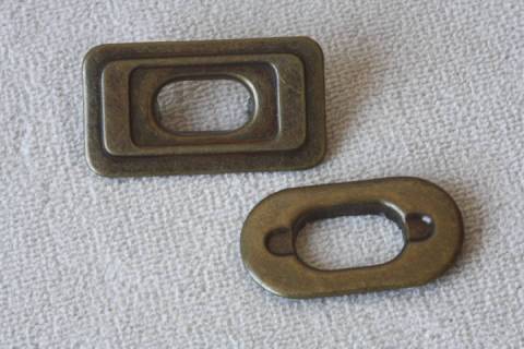 Drehverschluss - Wirbelschloss Altmessing 351 - Bild: a3